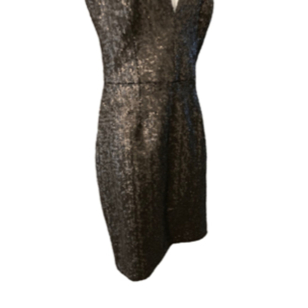 NWT Dress The Population Bree black Sequin Mini Sheath Dress size L - Picture 5 of 9